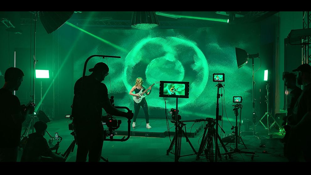 image for the event: Fender Guitar / PreSonus Commercial Production