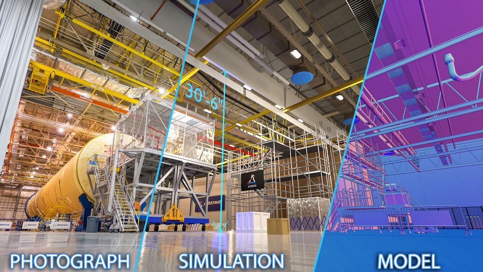 image for the event: NASA Michoud Assembly Facility Digital Twin